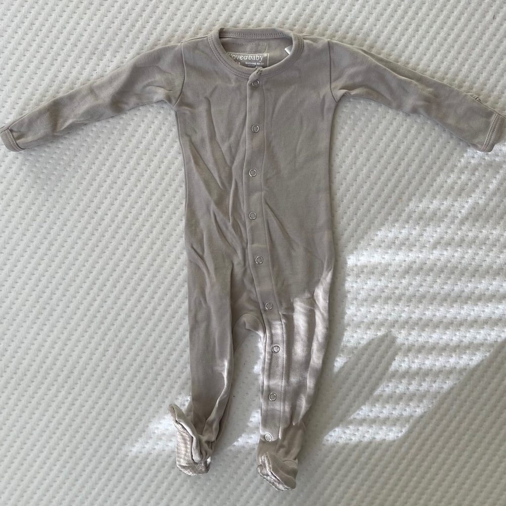 NWOT Organic Cotton Footie